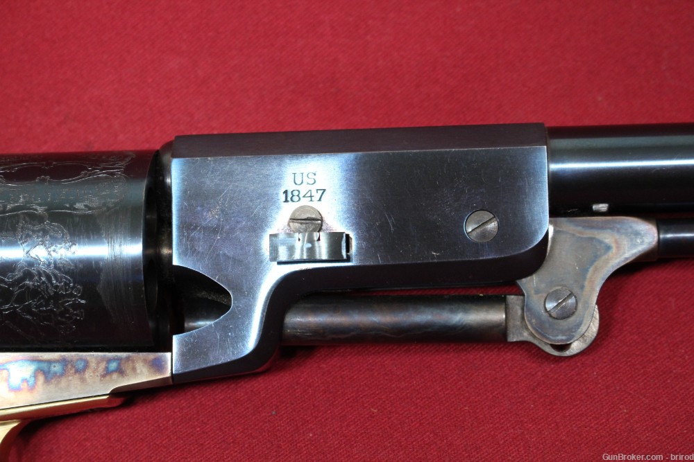 Uberti Colt 1847 Walker Black Powder Revolver - 9" Barrel - Unfired? - 1989-img-4
