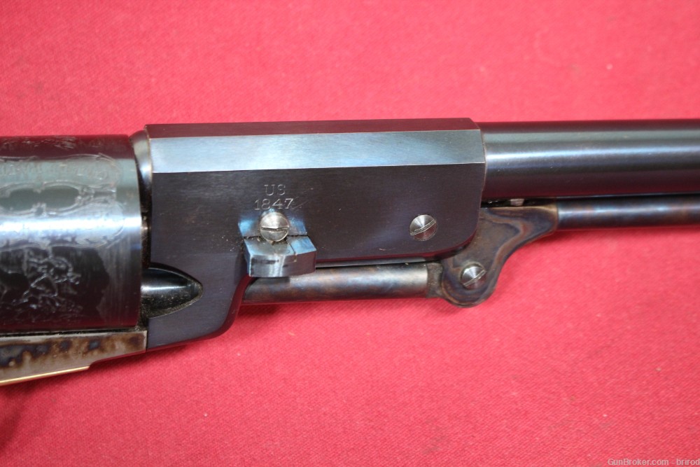 Uberti Colt 1847 Walker Black Powder Revolver - 9" Barrel - Unfired? - 1989-img-16
