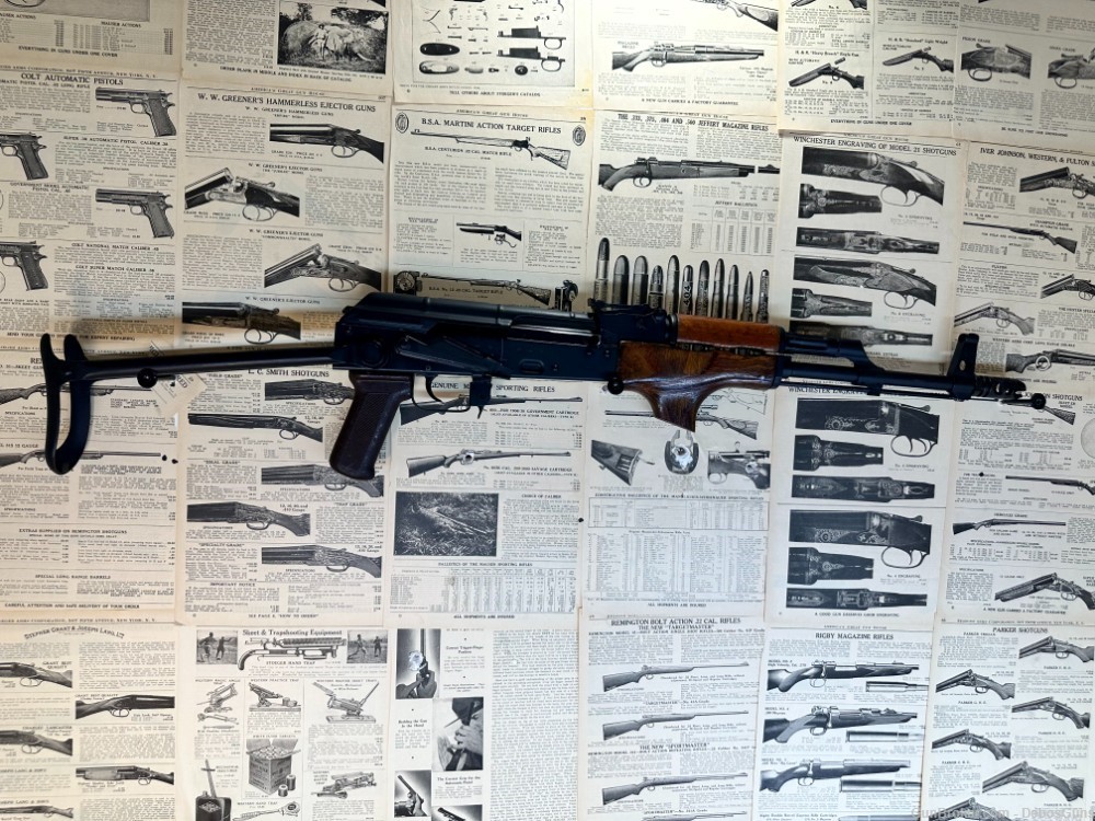 ROMANIAN MD65 UNDERFOLDER STILLHOUSE 7.62X39 AK-47 PENNY AUCTION!-img-0