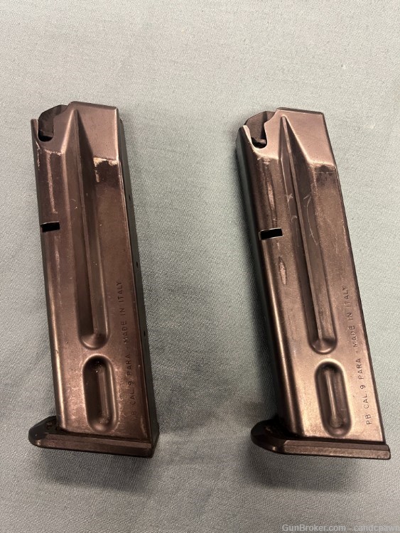Beretta 8000 Cougar F 9mm Pistol w Factory Case, 2 Mags-img-12