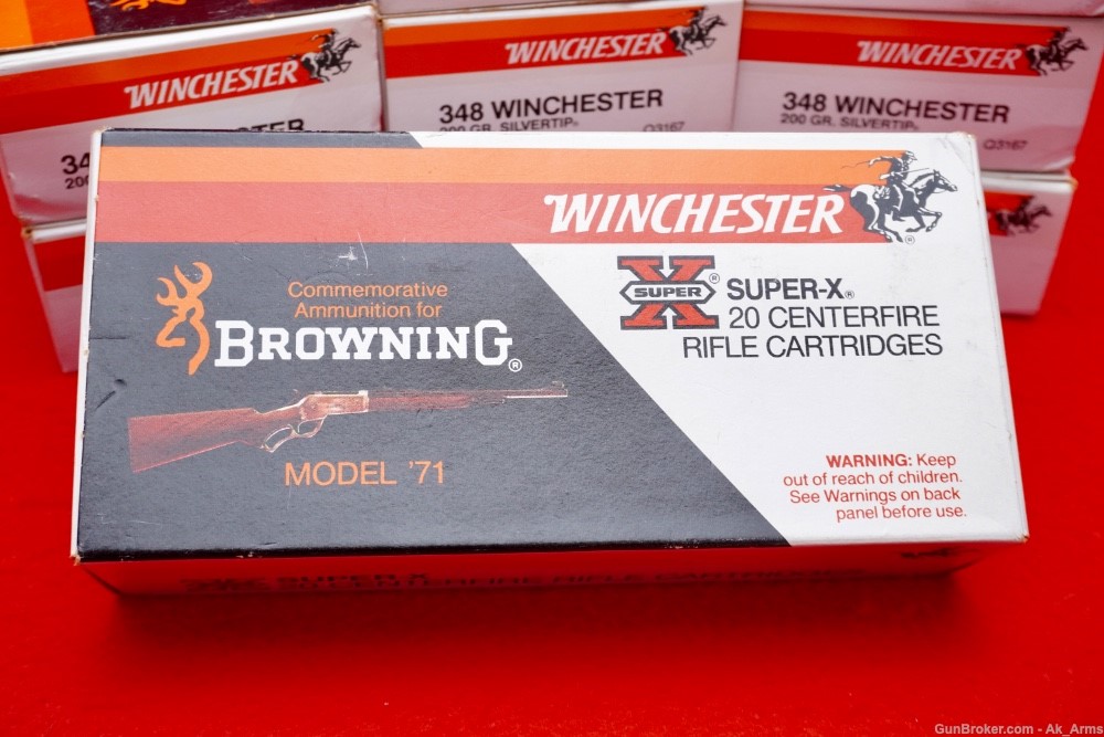 Winchester 348 Win Silvertip 180 Rds *SOUGHT AFTER LIMITED EDITION AMMO*-img-1