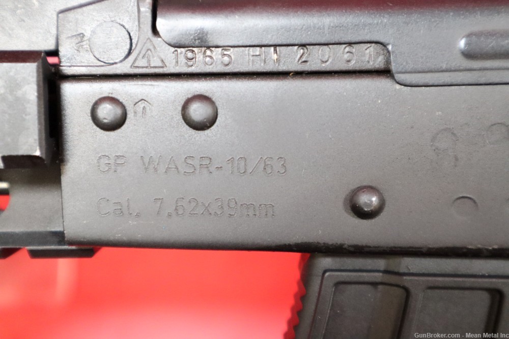 Century Arms  Romanian GP WASR 10/63 7.62x39 Unfired PENNY START No Reserve-img-14