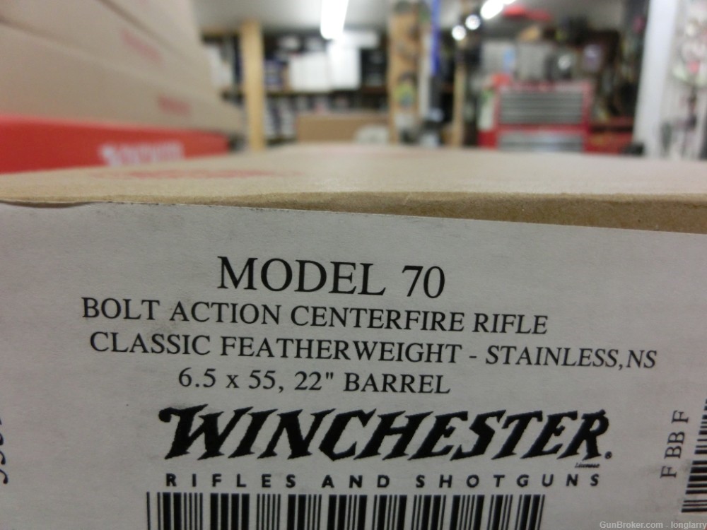 Winchester Model 70 Classic Stainless Featherweight-6.5 x 55-img-2