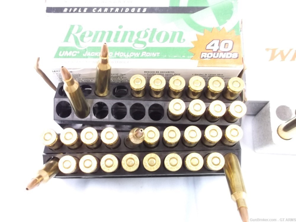 44 ROUNDS OF 22-250 REMINGTON  45 GR H.P. & WINCHESTER  55GR S.P. -img-2