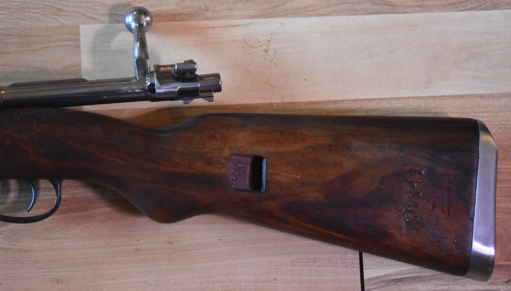 Mauser M48 8mm bolt action rifle 23.5" Yugoslavian K98-img-9