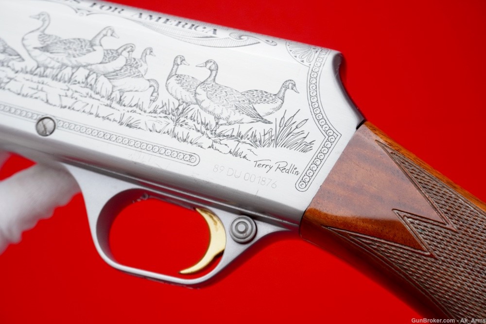 1989 Browning A500 12Gauge Ducks Unlimited *FACTORY ENGRAVED*-img-17