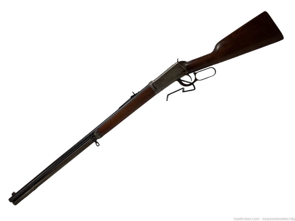 Winchester Mod. 1894 Lever Action .30 W.C.F. Rifle good!-img-1