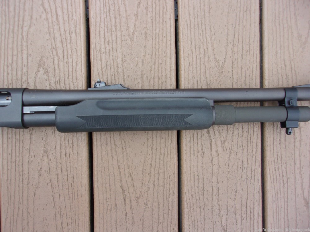 Remington 870 12ga Magnum 7 Shot Pump Action 20" Shotgun w/ Sights $1START -img-4