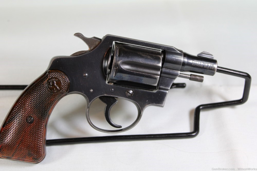 Colt Detective Special .32NP; Made 1949; Dual Tone; Box; Letter; C&R-img-0