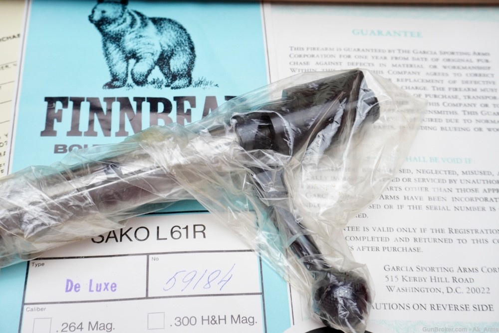 100% NIB Finland Sako Finnbear Deluxe L61R .300 Win Mag In Box Collector!-img-34