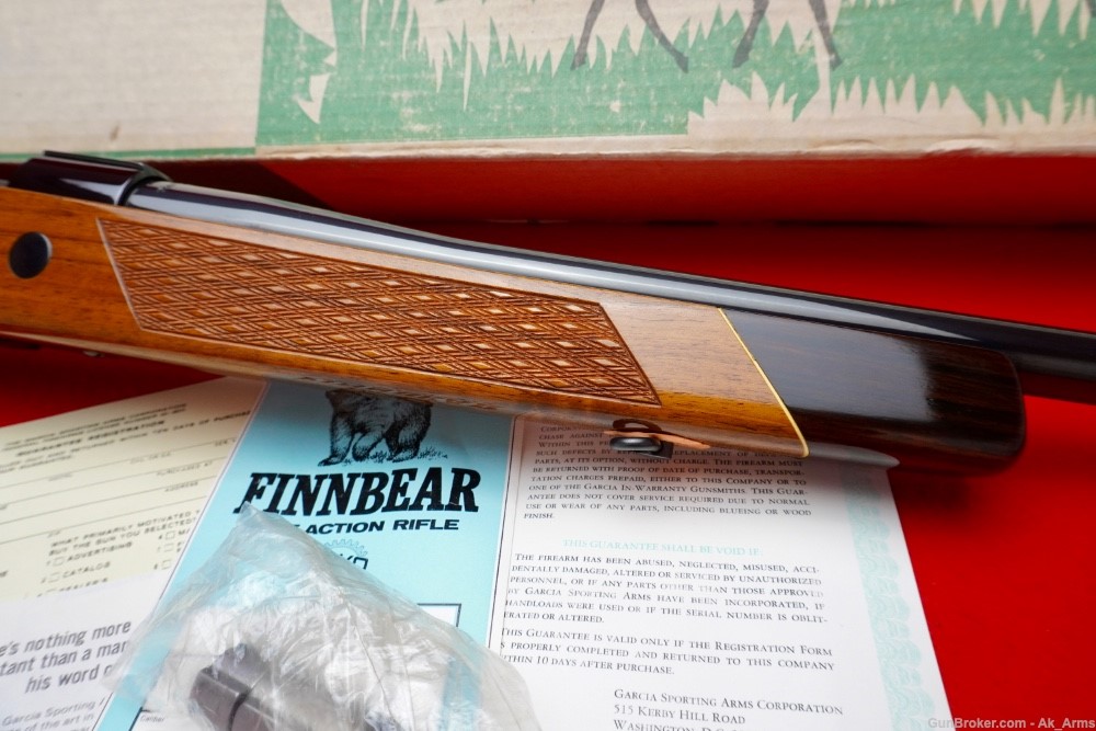 100% NIB Finland Sako Finnbear Deluxe L61R .300 Win Mag In Box Collector!-img-8