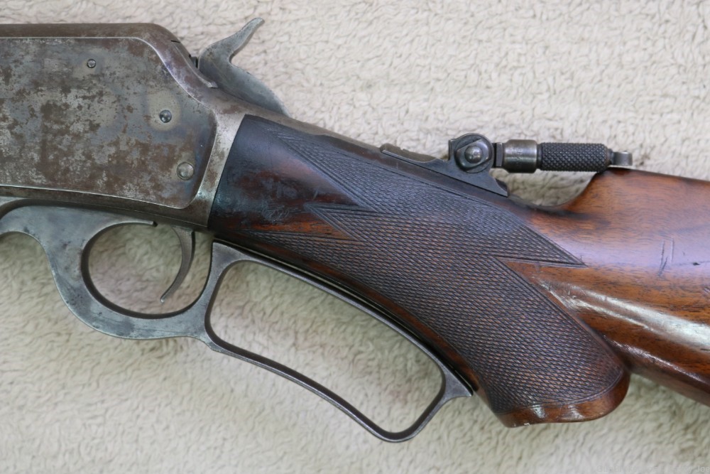 Rare Antique Marlin Model 1893 Deluxe rifle 32-40 28" octagon 1894-img-21
