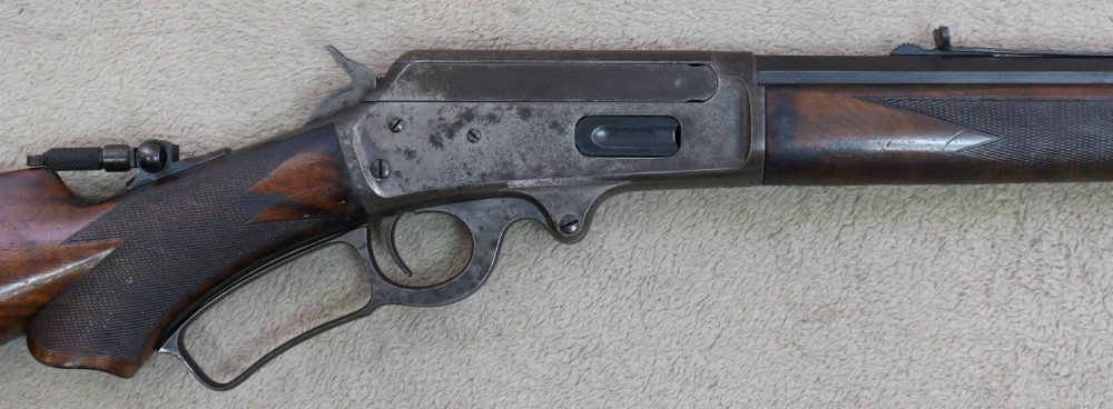 Rare Antique Marlin Model 1893 Deluxe rifle 32-40 28" octagon 1894-img-9