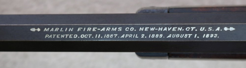 Rare Antique Marlin Model 1893 Deluxe rifle 32-40 28" octagon 1894-img-33
