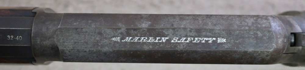 Rare Antique Marlin Model 1893 Deluxe rifle 32-40 28" octagon 1894-img-30