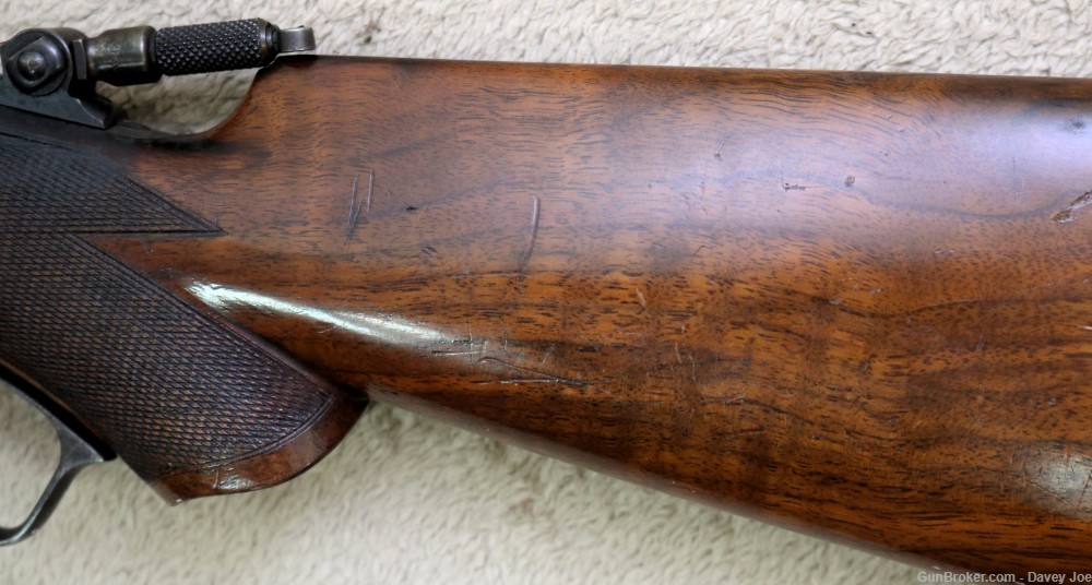 Rare Antique Marlin Model 1893 Deluxe rifle 32-40 28" octagon 1894-img-20