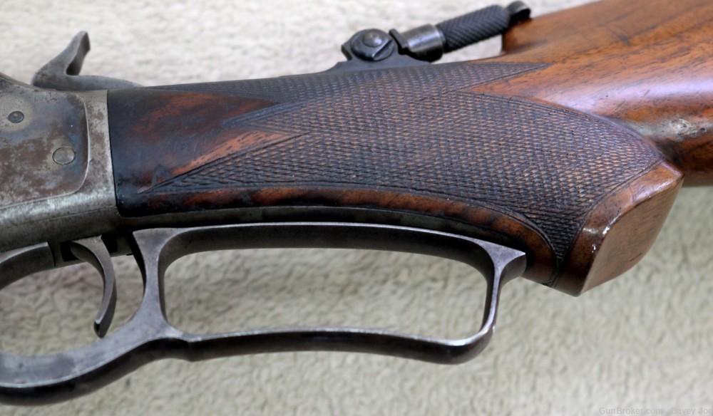 Rare Antique Marlin Model 1893 Deluxe rifle 32-40 28" octagon 1894-img-39