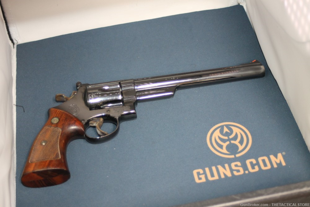 Smith and Wesson model 57 no dash 8 3\8" barrel,full target, Beautiful!-img-1