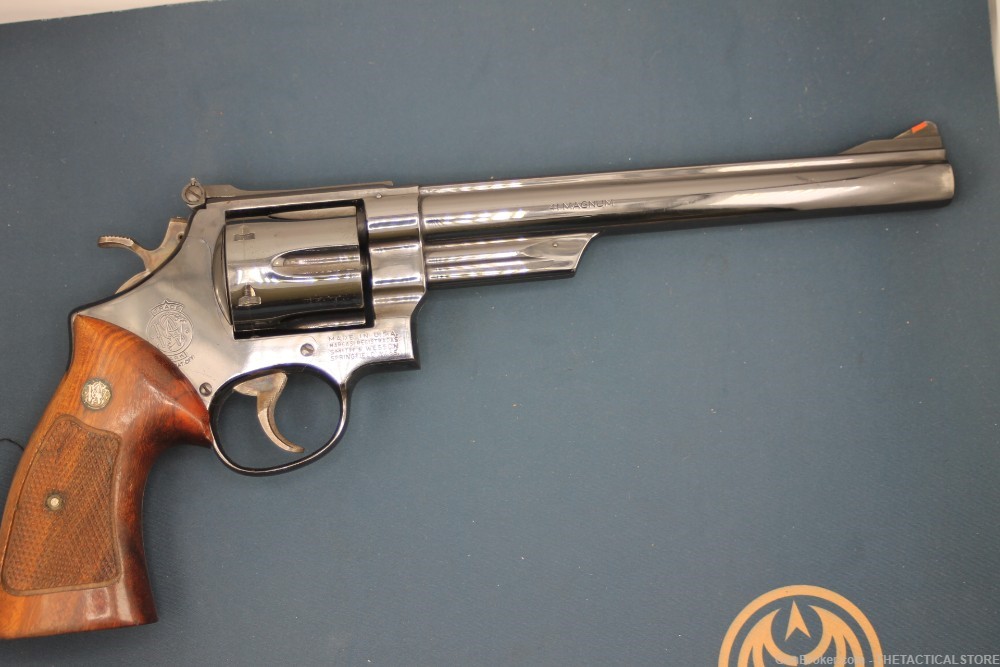 Smith and Wesson model 57 no dash 8 3\8" barrel,full target, Beautiful!-img-6