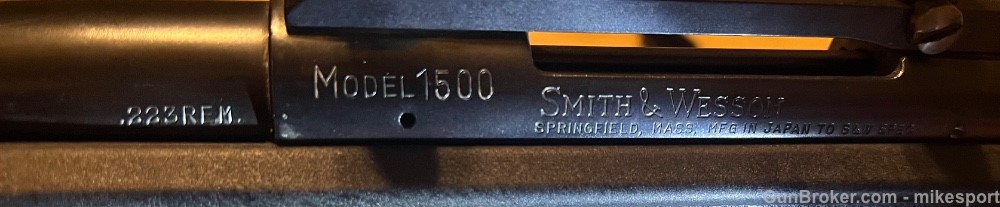 Smith & Wesson 1500 made in Japan to S&W spec 223 Rem with Archangel stock -img-2