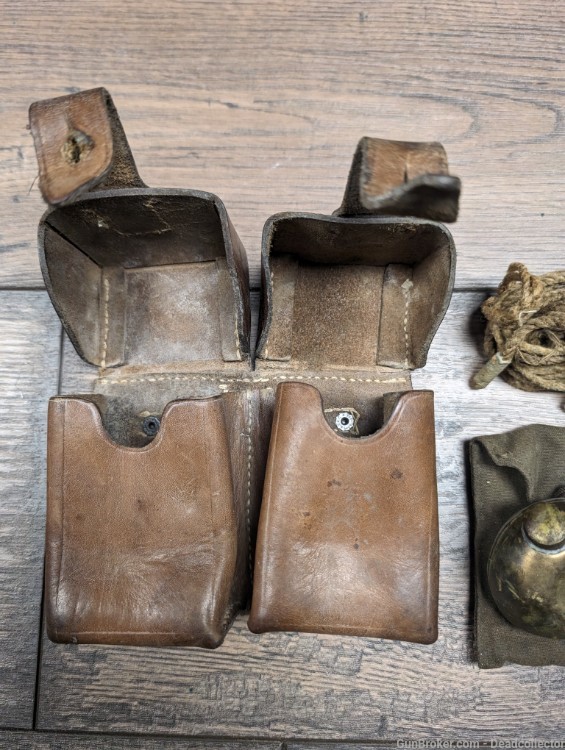 Yugo Mauser Leather Ammo pouch & Mauser Cleaning Kit-img-2