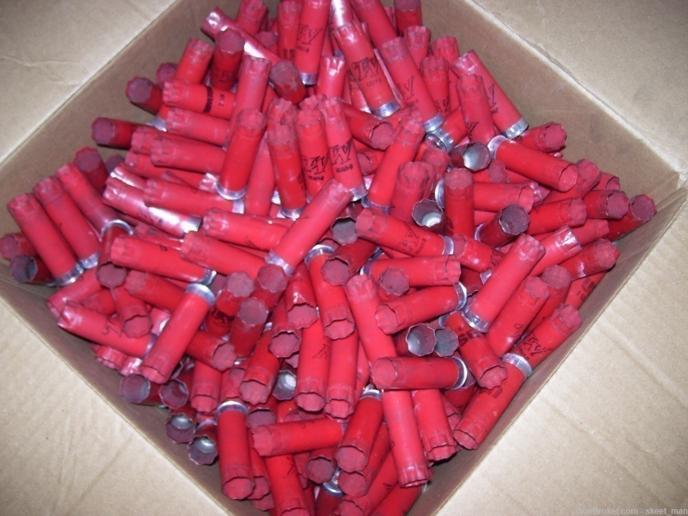 959 Winchester Universal Red 12 Gauge Once Fired Hulls-img-0