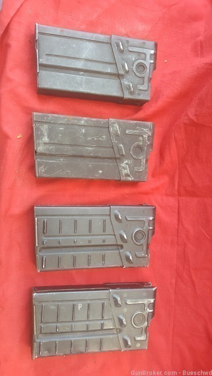 Four (4) magazines for HK G3 .308 -  2 steel, 2 aluminum-img-1