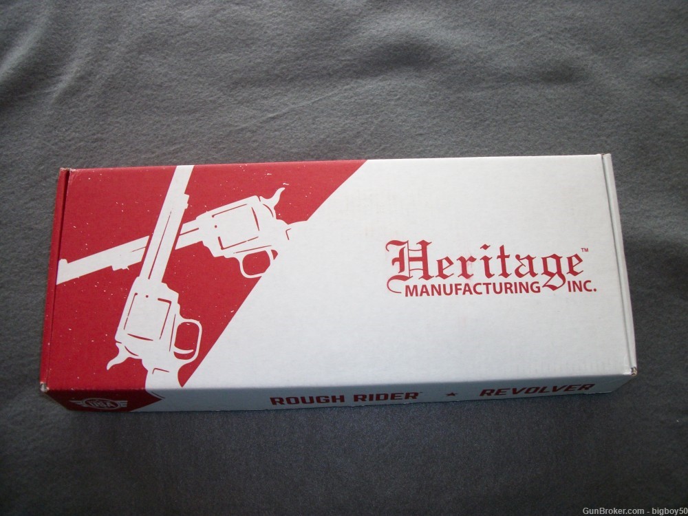 HERITAGE ROUGH RIDER .22 LR & .22 WMR COMBO 9 SHOT NEW IN BOX & IVORY GRIPS-img-3