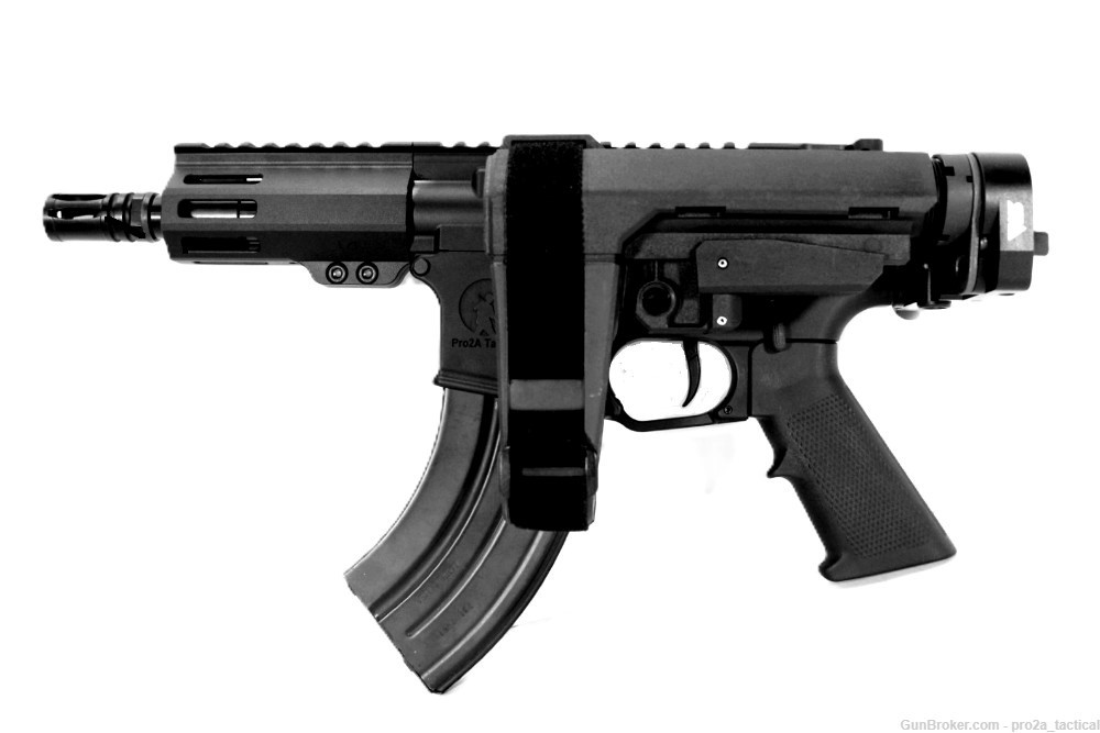 The Bagger Blaster 5 inch 7.62x39 AR-15 Pistol - Freedom Edition-img-3