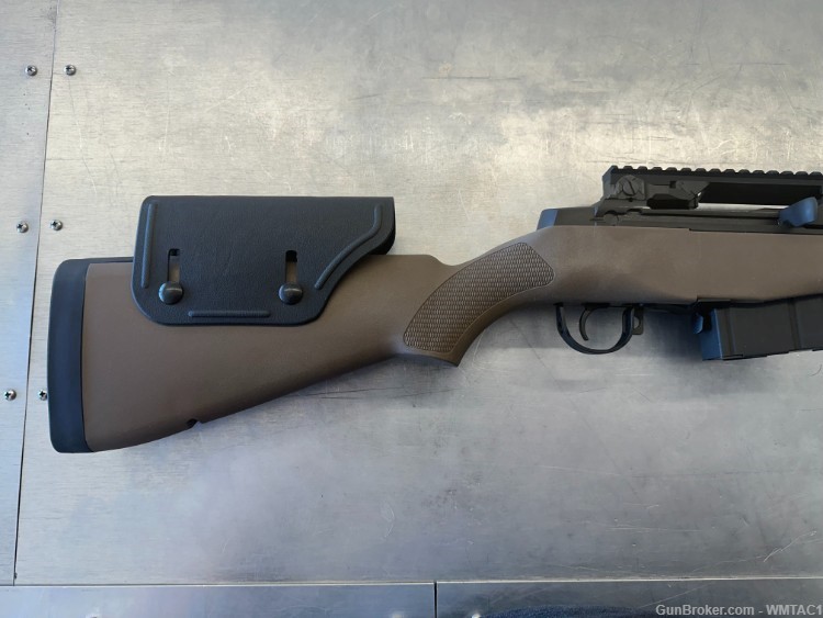 Springfield Armory M1A Scout Squad 308 Win 10+1 18" FDE LOADED-img-2