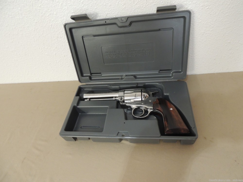 Vaquero 45 Colt 4 5/8” Hi Polished Stainless Steel CCG Action Job Box .45LC-img-0