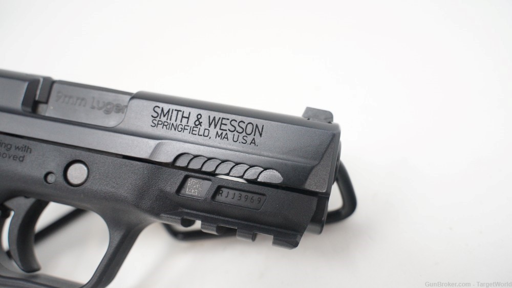 SMITH & WESSON M&P SHIELD EZ 9MM PISTOL NO MANUAL SAFETY BLACK (18639)-img-7