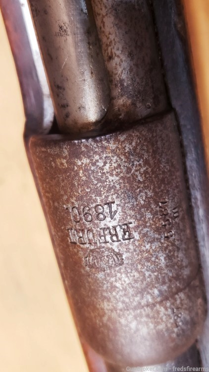 Gew 88 8mm Mauser bolt action rifle 29.1" 1890 ERFURT *PENNY BID-img-18
