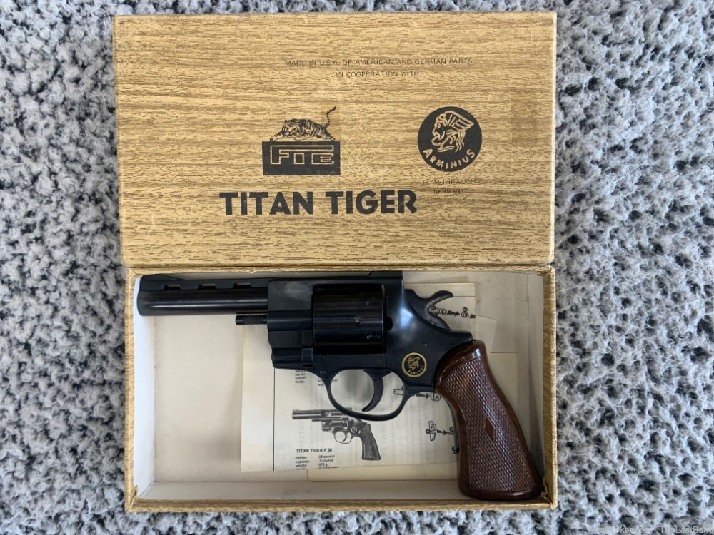 FIE Titan Tiger .38 Special - New in Box  $100 No Resver-img-0