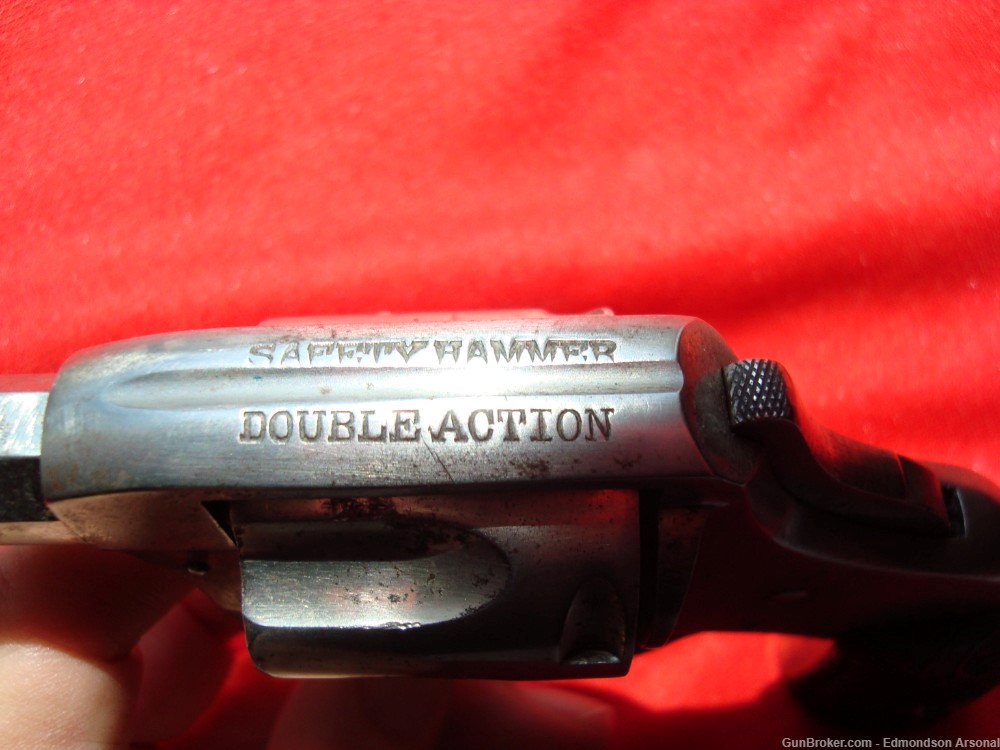 H&R Safety Hammer Double Action First Model Black Powder 32 Cal.-img-3