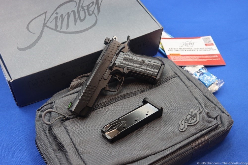 Kimber Model KDS9C Pistol Black 9MM 15RD G10 KDS 9C Optics Ready OR NEW SAO-img-0