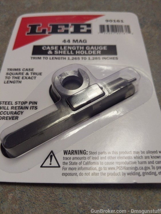Lee 44 magnum Case Length Gauge and Shellholder-img-0