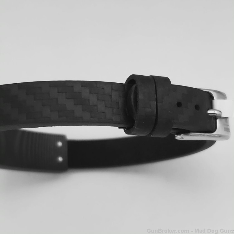 ITALGEM STEEL Men's Steel & Carbon Fibre Bracelet. 8.5" L. SLB291.*REDUCED*-img-3
