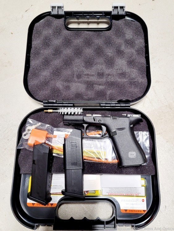Glock 43X MOS Frame New With Box And 2 Magazines-img-0