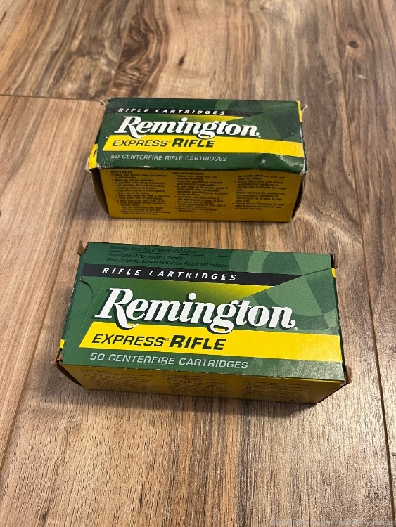 Remington Express Rifle 22 Hornet Ammunition  88 rounds Factory. -img-0
