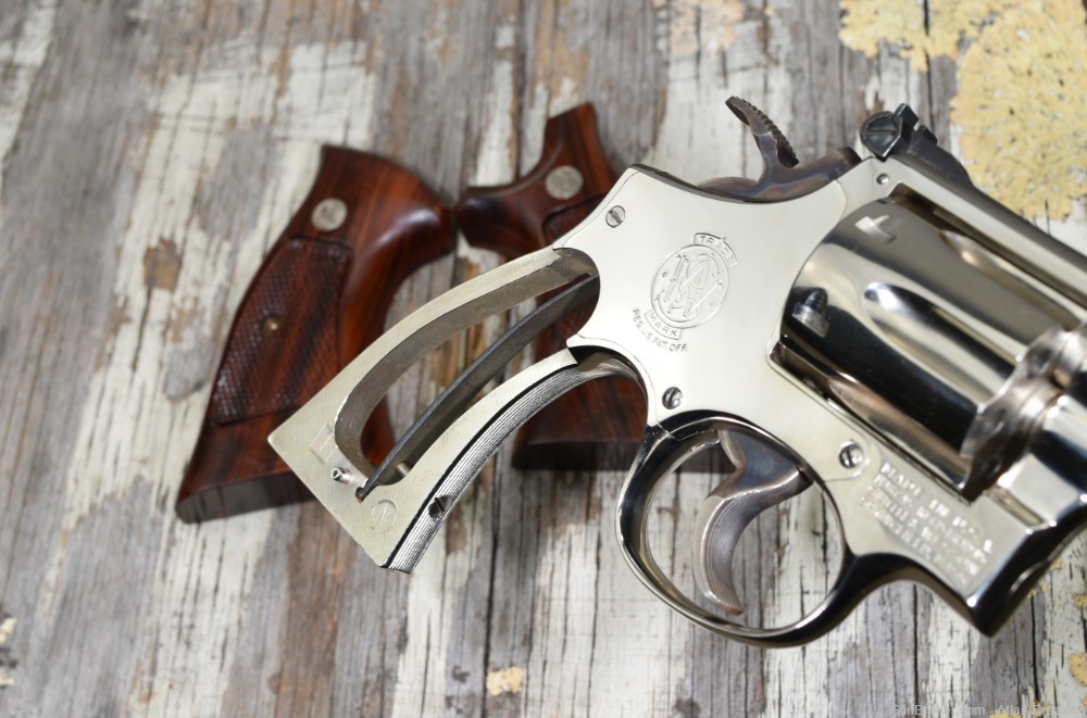 Smith & Wesson 17-3 K-22 Masterpiece .22LR 8-3/8" Nickel Revolver C&R 1974-img-35