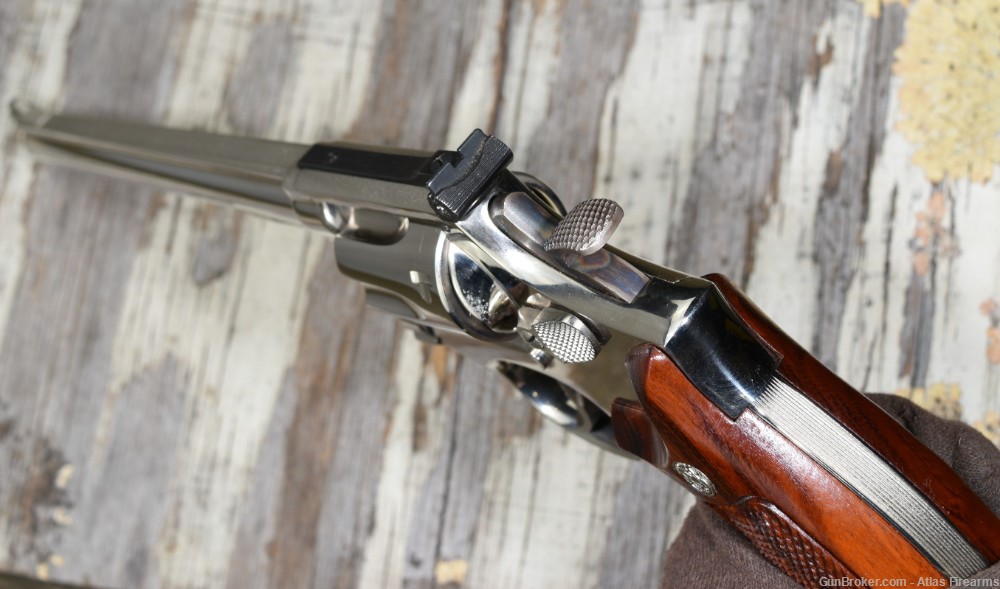 Smith & Wesson 17-3 K-22 Masterpiece .22LR 8-3/8" Nickel Revolver C&R 1974-img-15