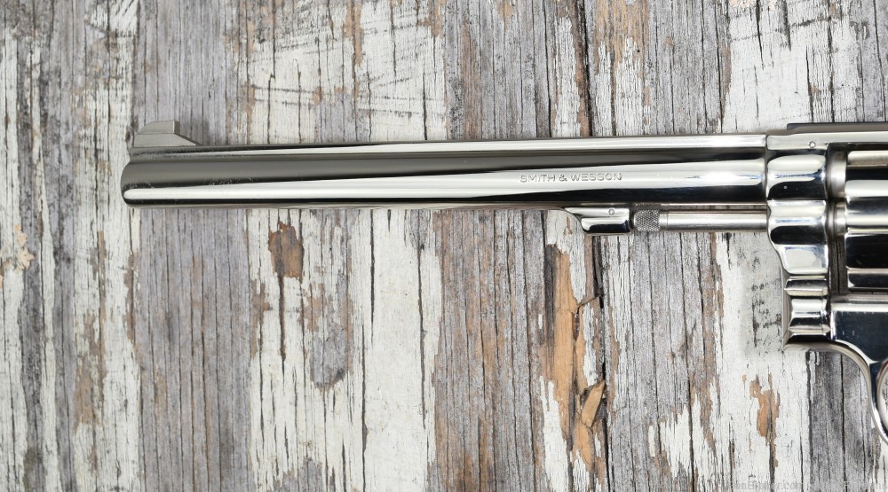 Smith & Wesson 17-3 K-22 Masterpiece .22LR 8-3/8" Nickel Revolver C&R 1974-img-4
