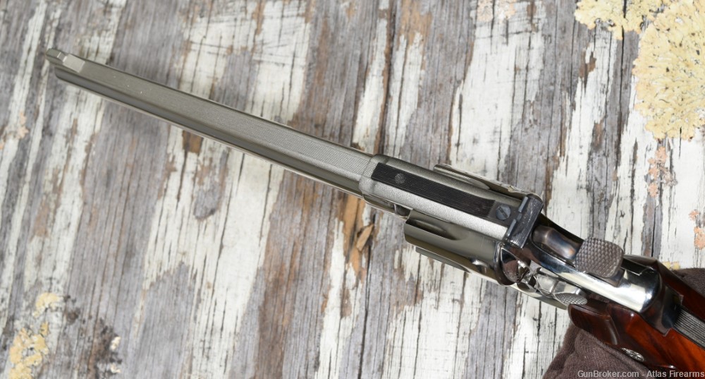 Smith & Wesson 17-3 K-22 Masterpiece .22LR 8-3/8" Nickel Revolver C&R 1974-img-16