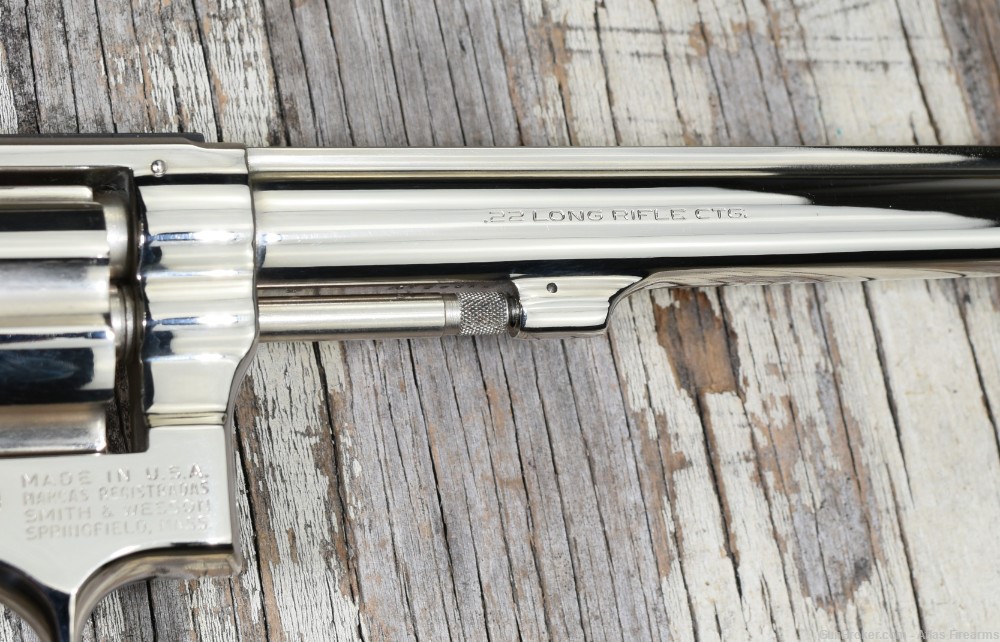 Smith & Wesson 17-3 K-22 Masterpiece .22LR 8-3/8" Nickel Revolver C&R 1974-img-11
