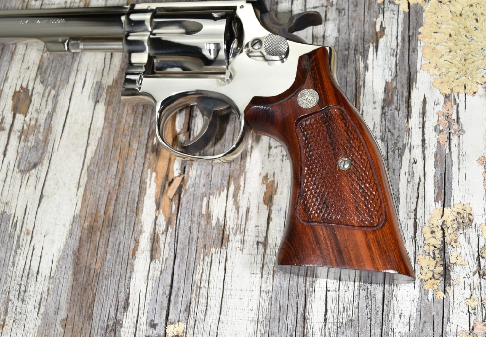 Smith & Wesson 17-3 K-22 Masterpiece .22LR 8-3/8" Nickel Revolver C&R 1974-img-2