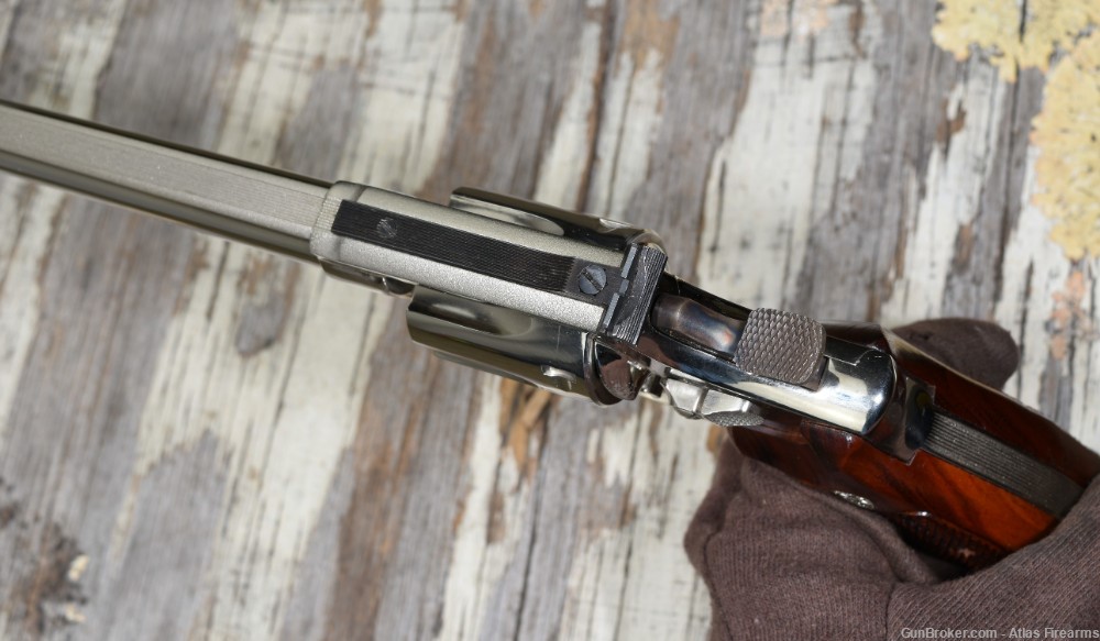 Smith & Wesson 17-3 K-22 Masterpiece .22LR 8-3/8" Nickel Revolver C&R 1974-img-17