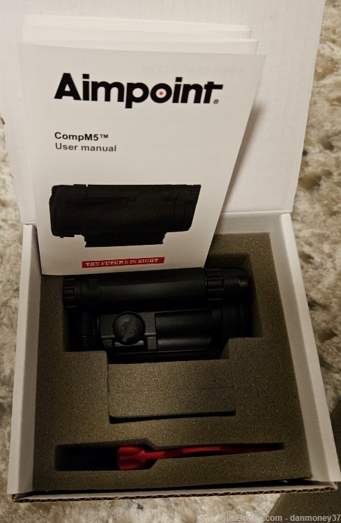 Aimpoint Comp M5, NO MOUNT, BNIB, Great Deal!-img-0