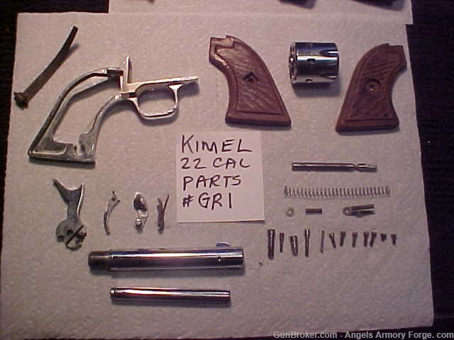 #GR1  Kimel 22 LR Single Action Revolver Parts-img-0