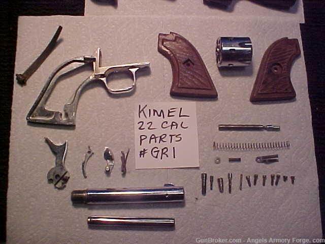 #GR1  Kimel 22 LR Single Action Revolver Parts-img-1